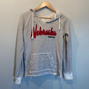 Embroidered Nebraska Huskers Hoodie